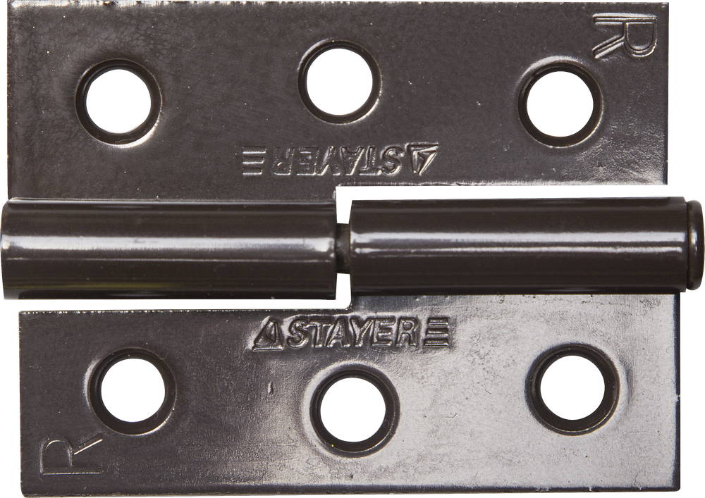 Петля дверная разъемная правая цвет коричневый 65 мм Stayer MASTER 37613-65-3R фото