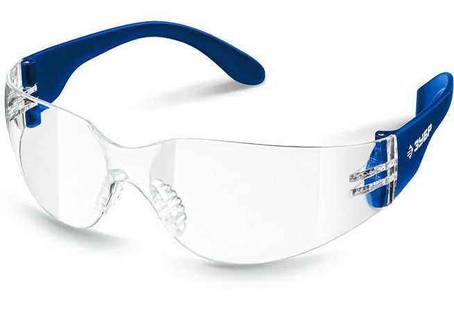 Защитные очки облегченные прозрачные Зубр 110487 фото
